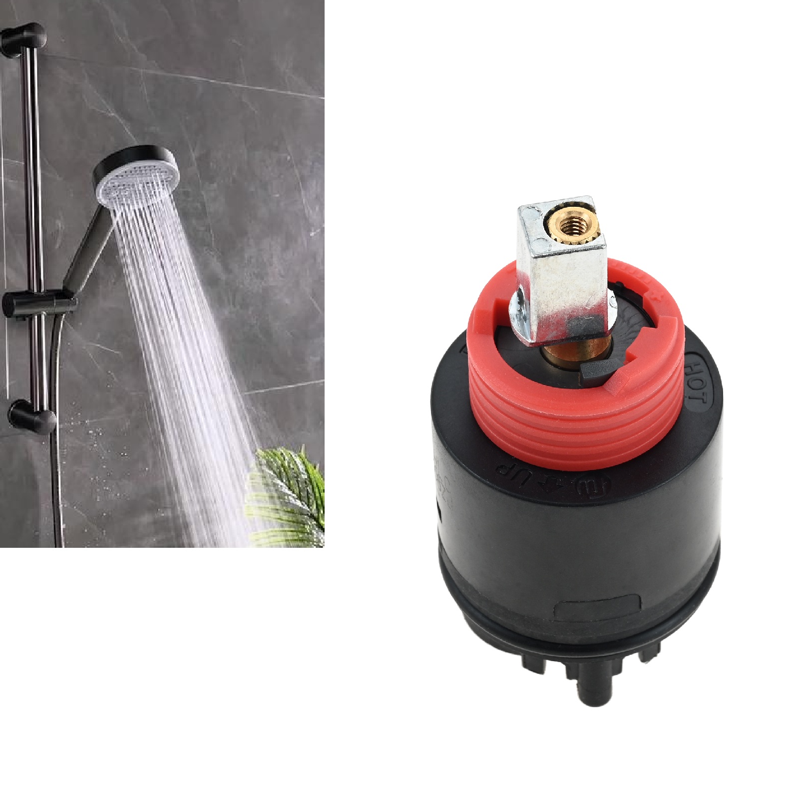 Shower Valve Cartridge - N40HLC Shower Cartridge Type F 40mm
