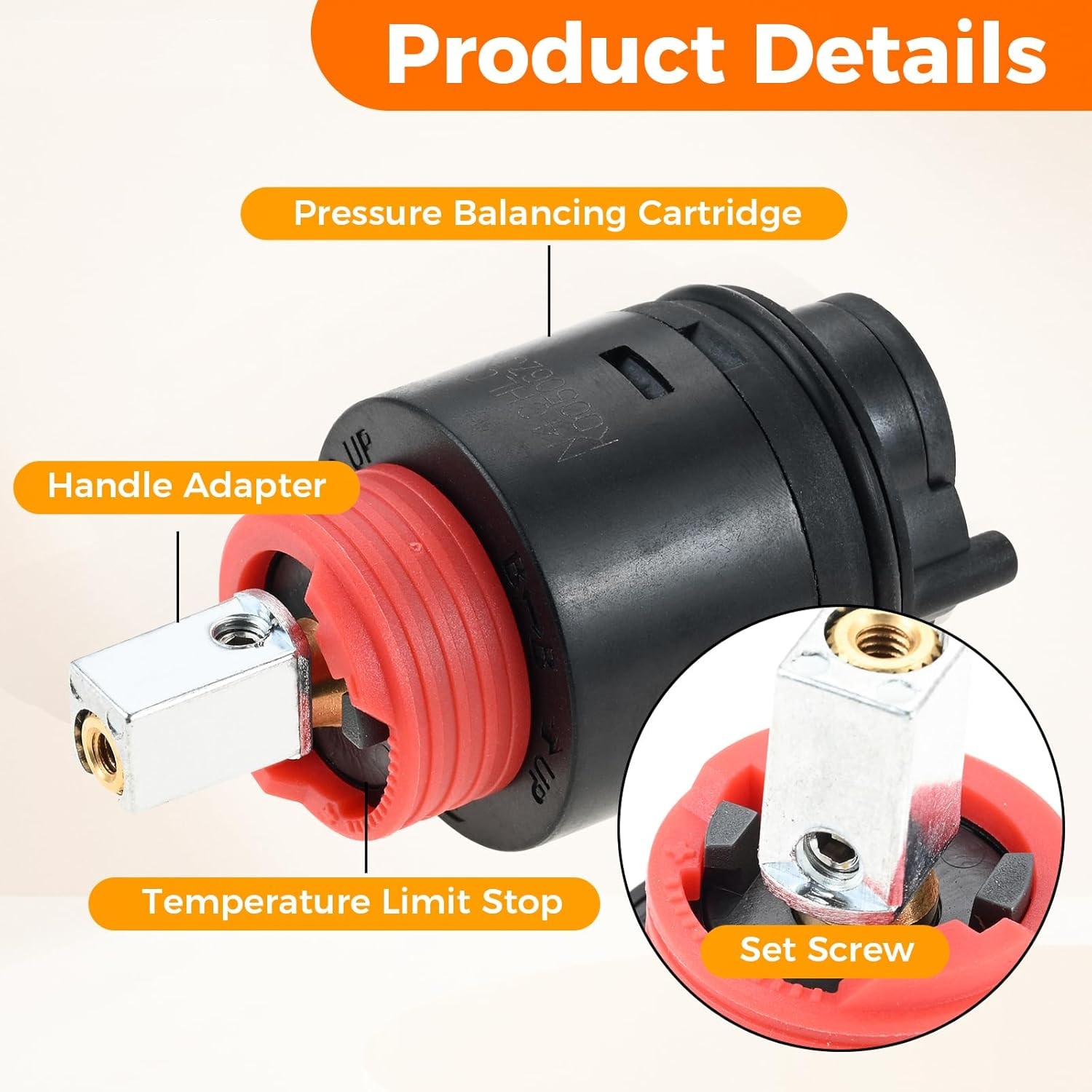 N40HLC Shower Cartridge Type F - Shower Valve Cartridge review and price