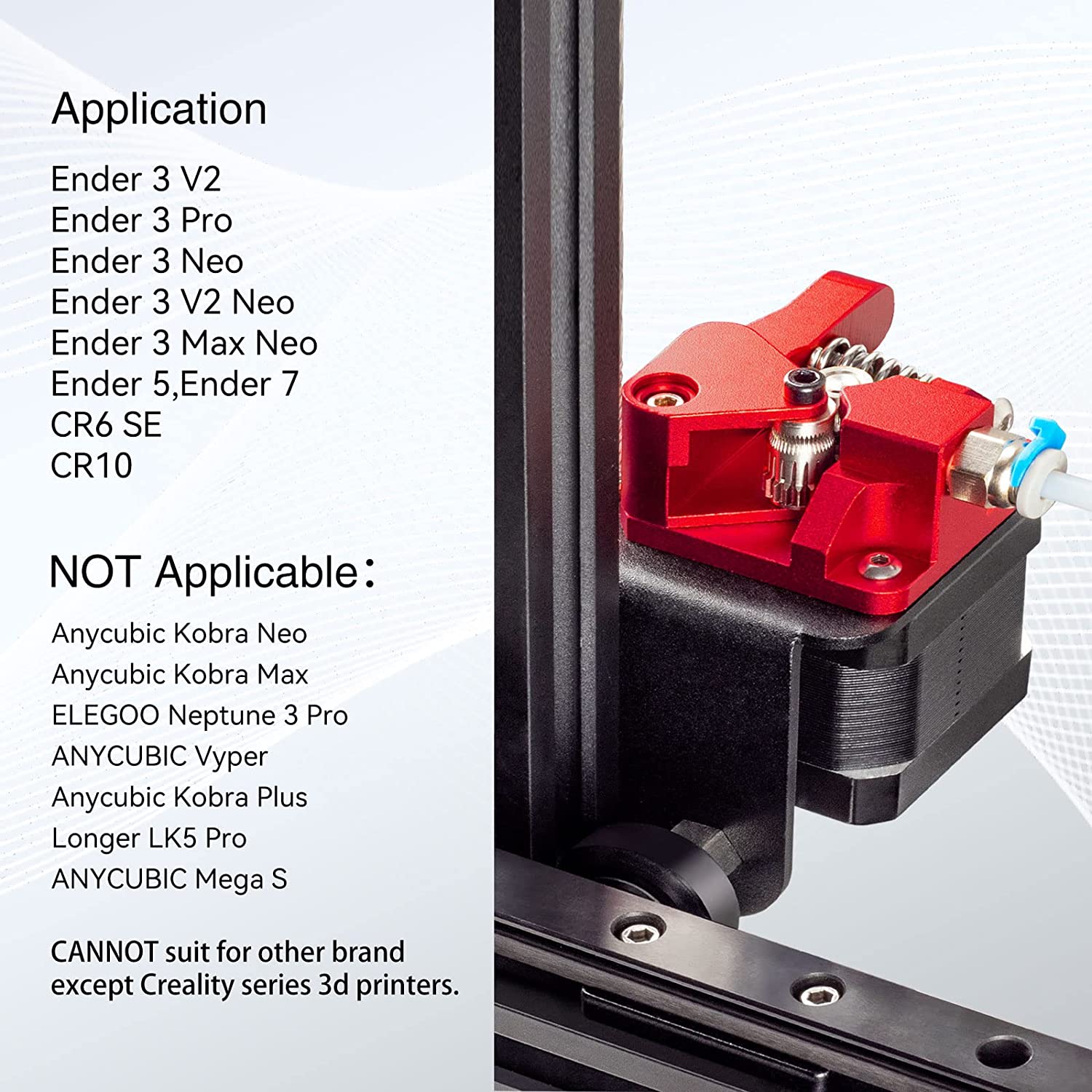Upgrade Kit Dual Gear Extruder - Creality Printer Ender 3 review and price